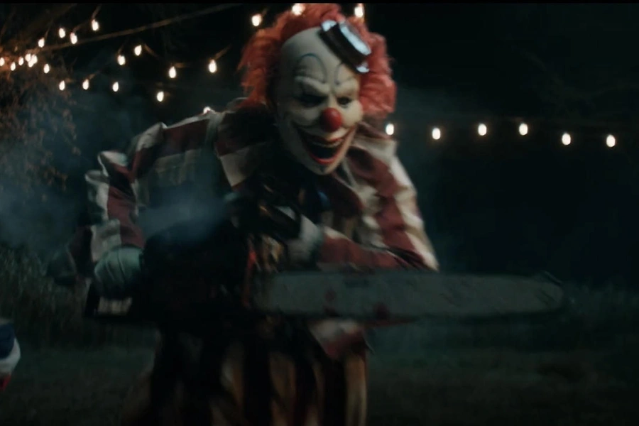 Clown in a Cornfield